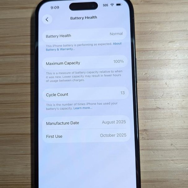 Apple iPhone 16 - Unlocked, 128 GB, Black, A3081