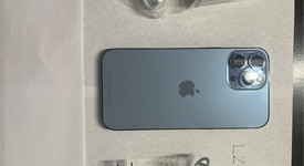 Mint
													Apple iPhone 13 Pro Max - Unlocked, Sierra Blue, 128 GB, A2484, photo 4 of 11