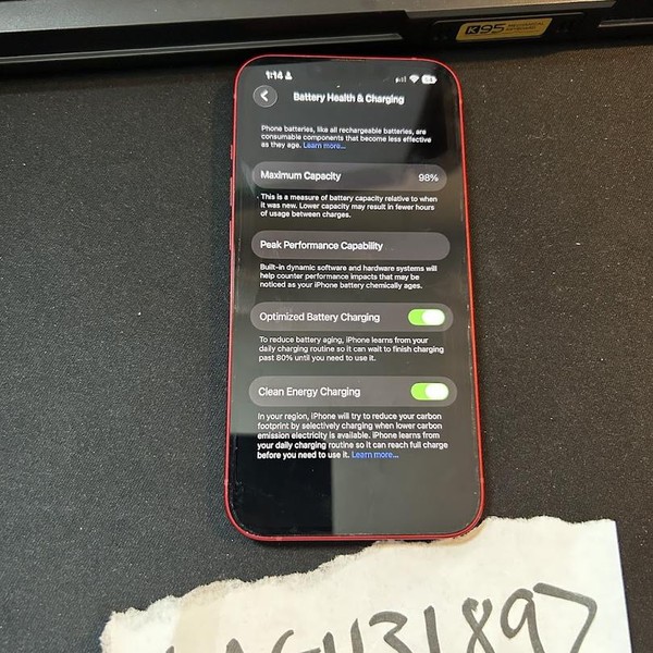 Apple iPhone 13 - Unlocked, 128 GB, Red, A2482