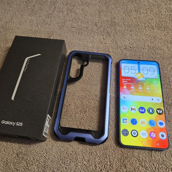 Samsung Galaxy S25 - Unlocked, 256 GB, Navy Blue, 12 GB, SM-S931U1