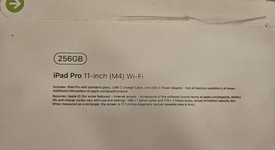 New
													Apple iPad Pro 11" (M4) 2024 - Wi-Fi, Black, 256 GB, 8 GB, A2836, Standard Glass, photo 4 of 6