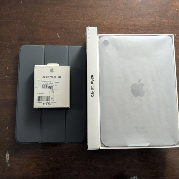 Apple iPad Mini 7th Gen - Wi-Fi, 128 GB, Gray, A2993