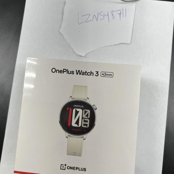 OnePlus Watch 3 - Silver Steel, 43mm