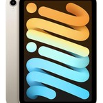 Mint Apple iPad Mini 6th Gen - Unlocked, Starlight, 64 GB, A2568