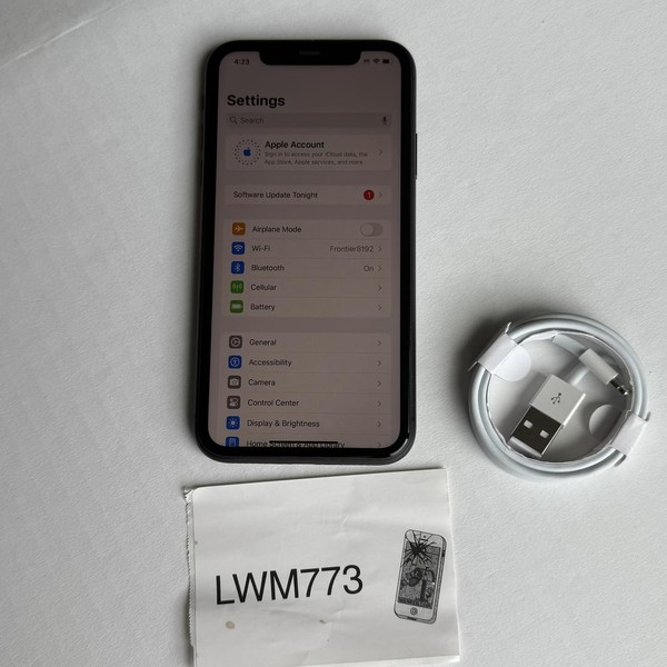 Apple iPhone 11 - Unlocked, 64 GB, Black, A2111