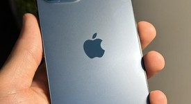 Good
													Apple iPhone 12 Pro Max - Unlocked, Pacific Blue, 256 GB, A2342, photo 1 of 6