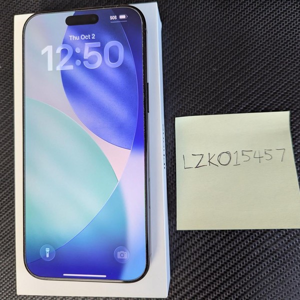 Apple iPhone 16 Pro Max - Unlocked, 1 TB, Black, A3084