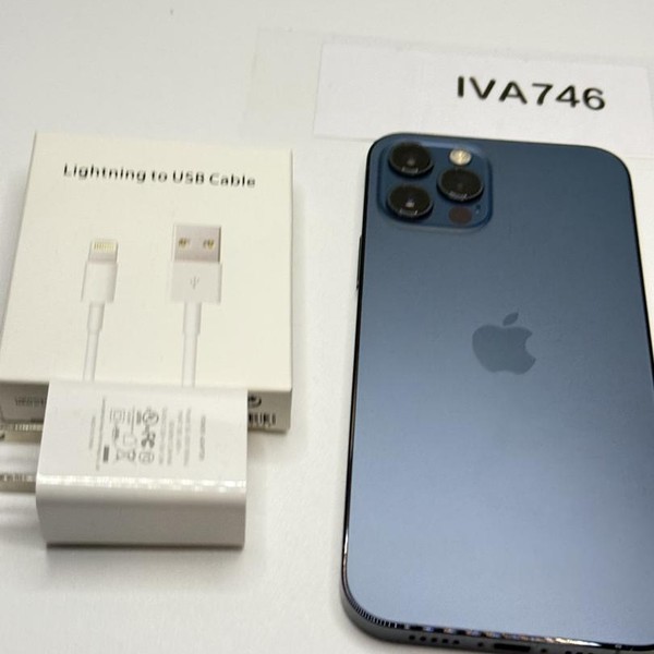 Apple iPhone 12 Pro - Unlocked, 256 GB, Pacific Blue, A2341