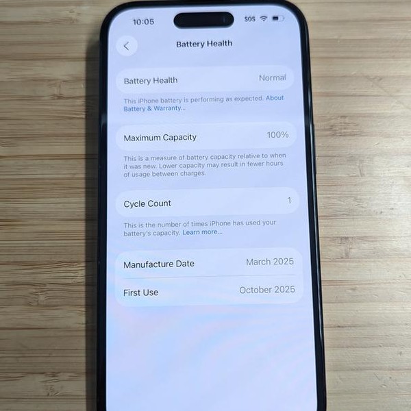 Apple iPhone 15 - AT&T, 128 GB, Black, A2846