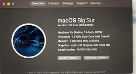 Mint
													MacBook Air 2019 - 13" - I5, Gray, 128 GB, 8 GB, photo 2 of 9