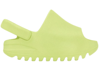 adidas Yeezy Slide Glow Green (2022) (Infants) for sale