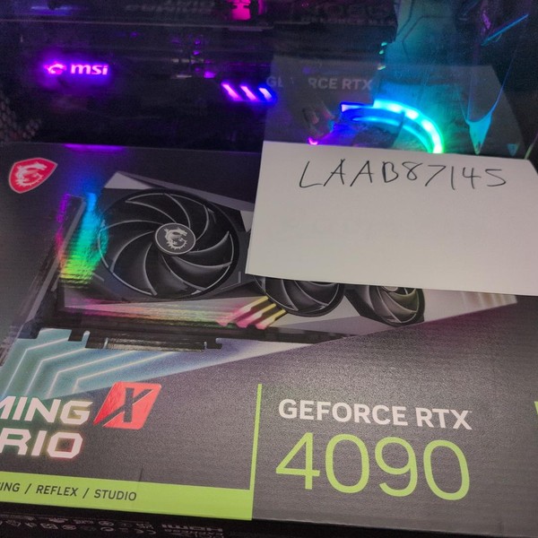 MSI GeForce RTX 4090 - RTX-4090-GAMING-X-TRIO-24G, Gaming X Trio