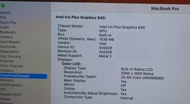 Good
													MacBook Pro 2017 (No Touch Bar) - 13" - I5, Gray, 256 GB, 8 GB, photo 5 of 9