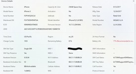 Good
													Apple iPhone X - Unlocked, Gray, 256 GB, A1865, photo 6 of 6