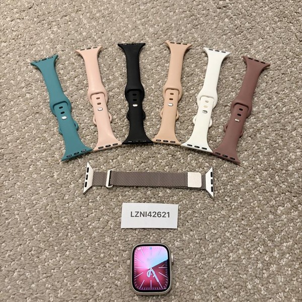 Apple Watch Series 7 41mm - Starlight, A2473 - GPS, Aluminum