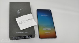 Good
													Samsung Galaxy S25 Edge - Unlocked, Icy Blue, 512 GB, 12 GB, SM-S937U1, photo 1 of 6