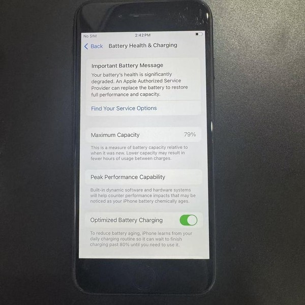 Apple iPhone SE 2nd Gen 2020 - Unlocked, 128 GB, Black, A2275