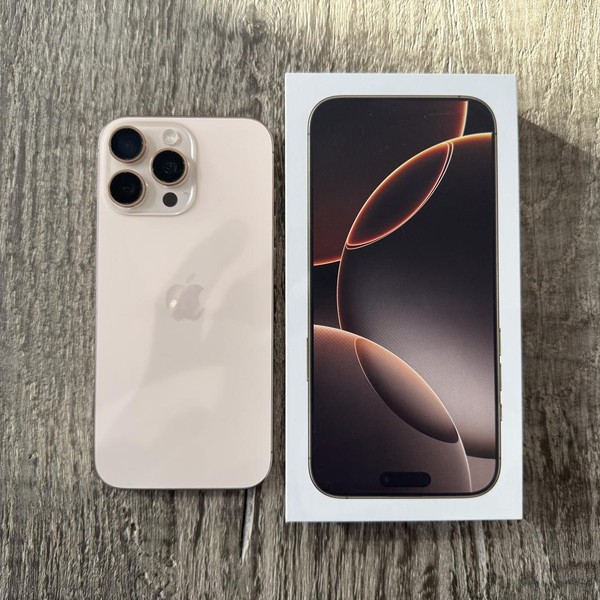 Apple iPhone 16 Pro Max - Unlocked, 256 GB, Desert, A3084