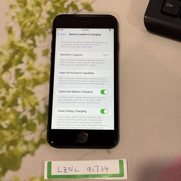 Apple iPhone SE 2nd Gen 2020 - Unlocked, 64 GB, Black, A2275