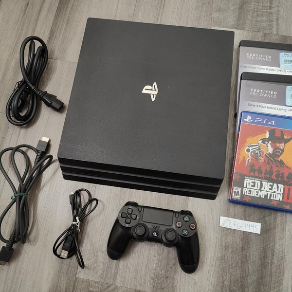 PlayStation 4 Pro - 1 TB, Black, Standard