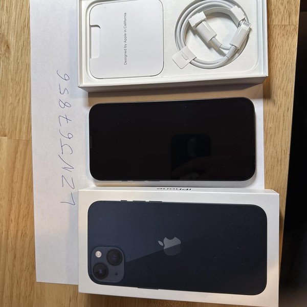 Apple iPhone 13 - Visible, 128 GB, Midnight, A2482