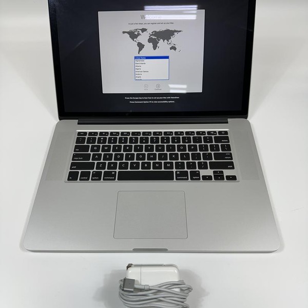 MacBook Pro 2014 (Retina) - 15 inch - 512 GB, Silver, 16 GB