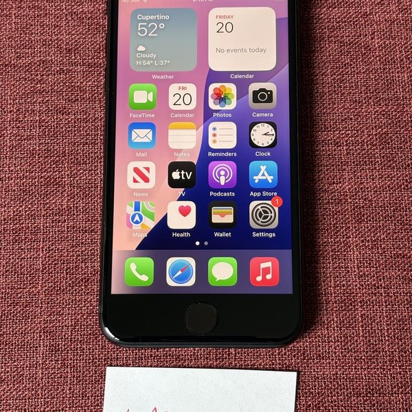 Apple iPhone SE 3rd Gen 2022 - Unlocked, 64 GB, Midnight, A2595