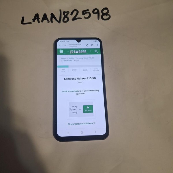 Samsung Galaxy A15 5G - AT&T, 64 GB, Black & Blue, 4 GB