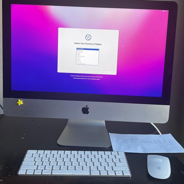 iMac 2019 21.5 inch Retina 4K - I5, 1 TB, 16 GB