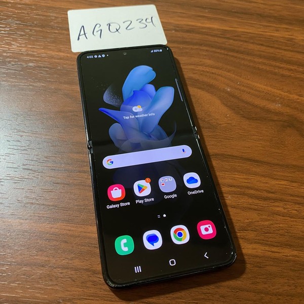 Samsung Galaxy Z Flip4 5G - Unlocked, 128 GB, Graphite, 8 GB, SM-F721U1