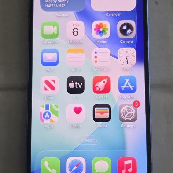 Apple iPhone 16 - Verizon, 128 GB, Ultramarine, A3081