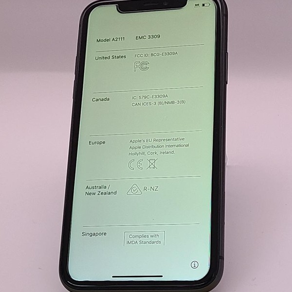 Apple iPhone 11 - AT&T, 64 GB, Black, A2111