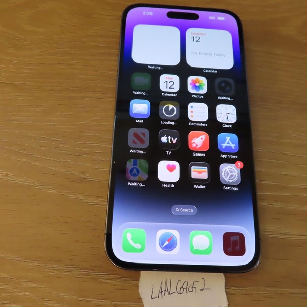 Apple iPhone 14 Pro Max - Unlocked, 128 GB, Purple, A2651