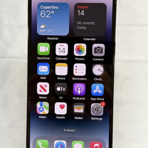 Apple iPhone 14 Pro - Unlocked, 512 GB, Black, A2650