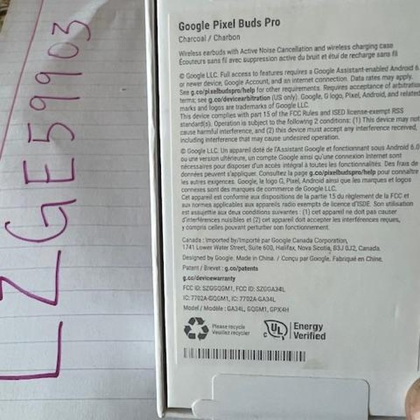 Google Pixel Buds Pro - Charcoal