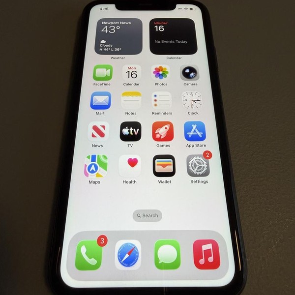 Apple iPhone 11 - Unlocked, 128 GB, Black, A2111