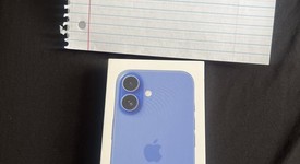 New
													Apple iPhone 16 - T-Mobile, Ultramarine, 128 GB, A3081, photo 1 of 4