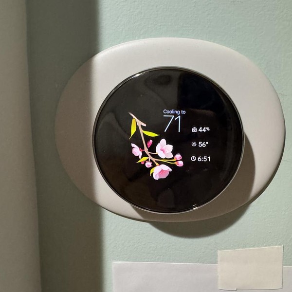 Nest Learning Thermostat 4th gen - Silver