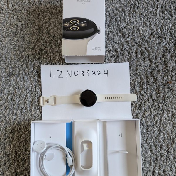 Google Pixel Watch 2 - Unlocked, Silver, LTE