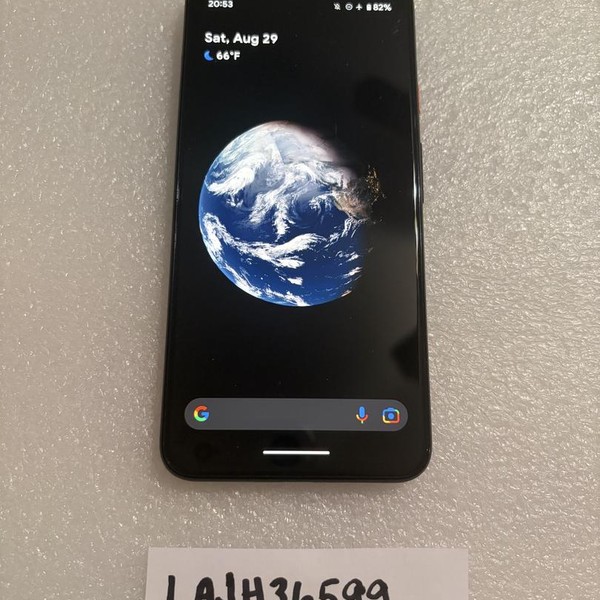 Google Pixel 4 XL - Unlocked, 64 GB, White, 6 GB, G020J, Google Edition