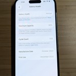 Fair Apple iPhone 15 - Unlocked, 128 GB, Black, A2846