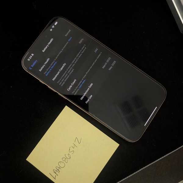 Apple iPhone 16 Pro Max - Unlocked, 256 GB, Desert, A3084