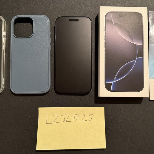 Apple iPhone 16 Pro - Unlocked, 128 GB, Black, A3083