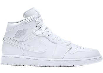 Jordan 1 Mid White/Pure Platinum for sale