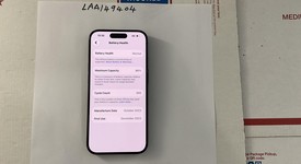 Good
													Apple iPhone 15 Pro - Unlocked, Black, 128 GB, A2848, photo 3 of 10