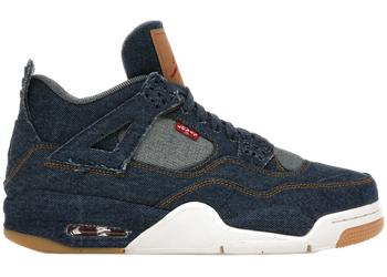Jordan 4 Retro Levi's Denim (Tag with Levi's Logo) for sale