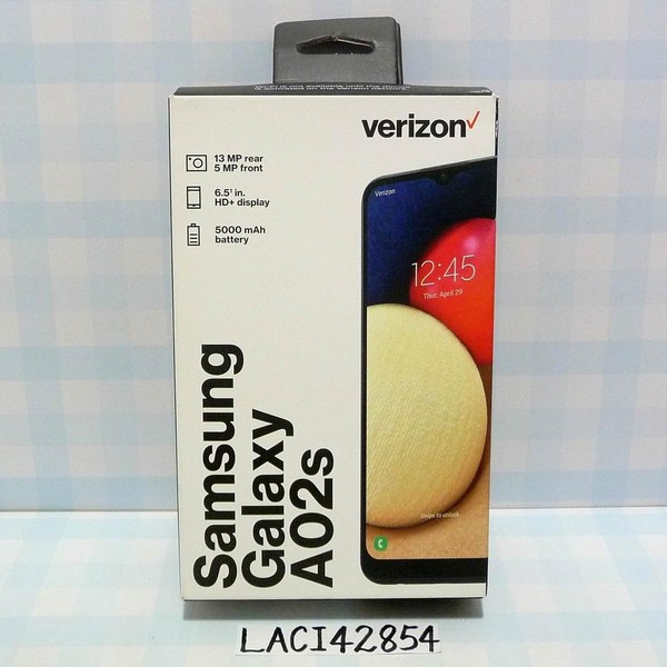 Samsung Galaxy A02s - Verizon, 32 GB, Black, 2 GB