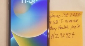 Mint
													Apple iPhone SE 3rd Gen 2022 - T-Mobile, Midnight, 64 GB, A2595, photo 1 of 6