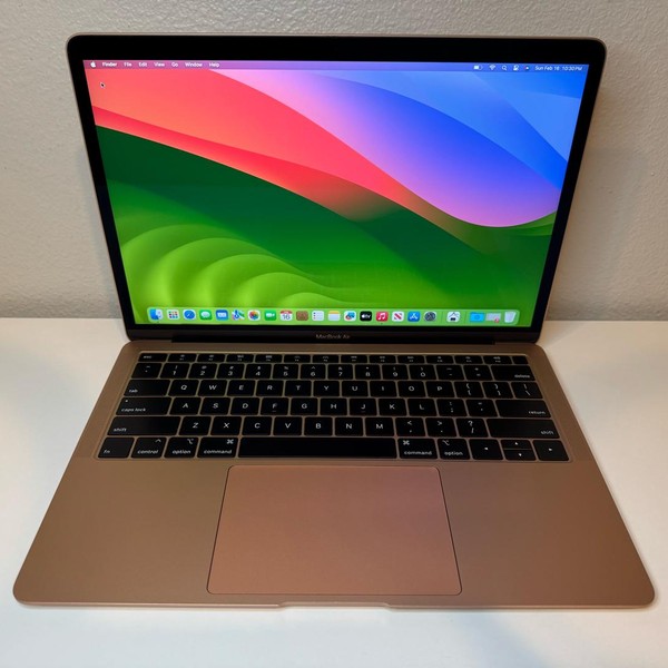 MacBook Air 2018 - 13 inch - 128 GB, Gold, 8 GB, Intel Core i5