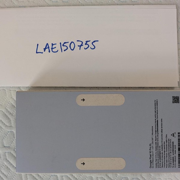 Google Pixel 10 Pro XL - Unlocked, 256 GB, Moonstone, GUL82